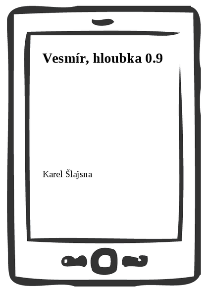E-kniha Vesmír, hloubka 0.9