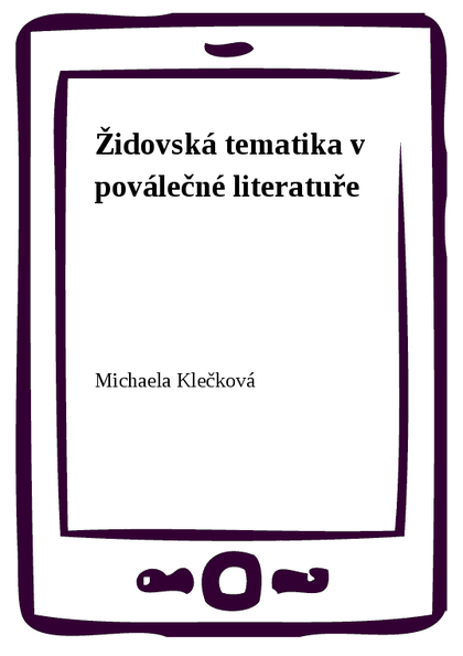 E-kniha Židovská tematika v poválečné literatuře