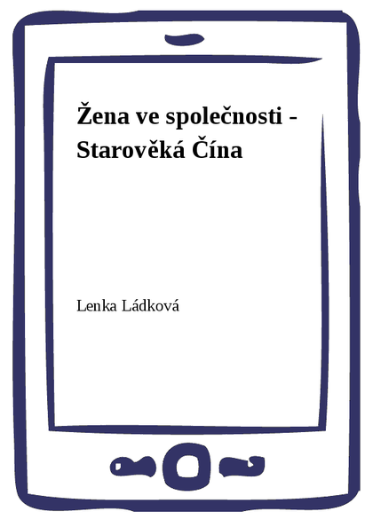 E-kniha Žena ve společnosti - Starověká Čína