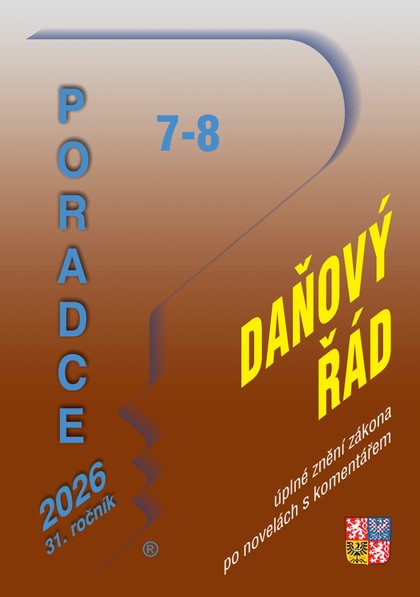 E-kniha Poradce č. 7-8 / 2026 - Daňový řád s komentářem