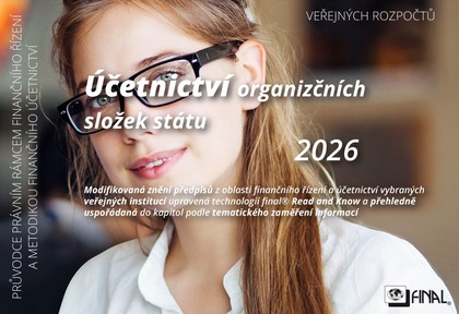 E-kniha Účetnictví organizačních složek státu 2026