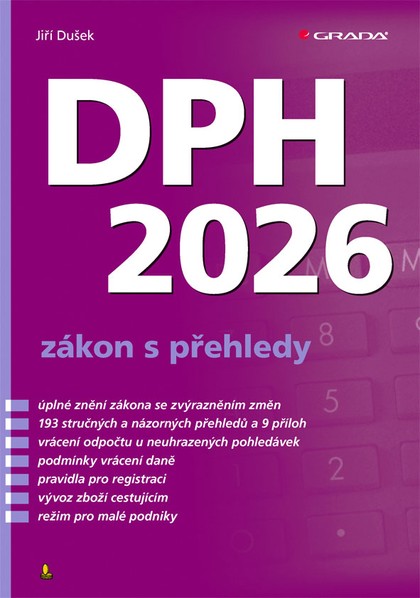 E-kniha DPH 2026 - zákon s přehledy