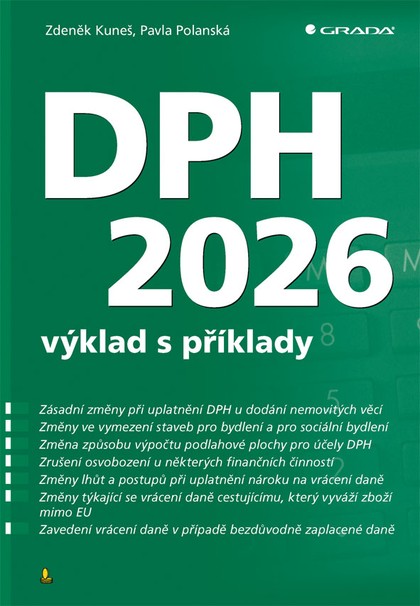 E-kniha DPH 2026 - výklad s příklady