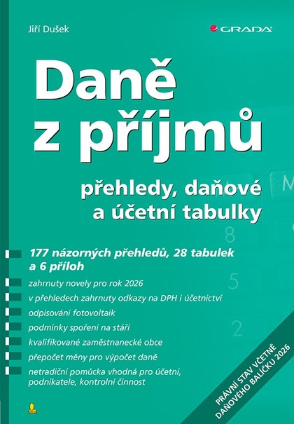 E-kniha Daně z příjmů (2026)
