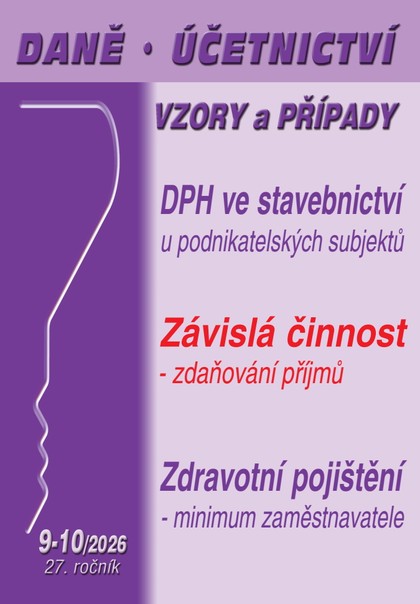 E-kniha DÚVaP č. 9-10 / 2026 - DPH ve stavebnictví v roce 2026