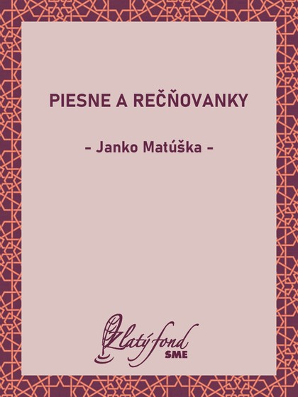 E-kniha Piesne a rečňovanky