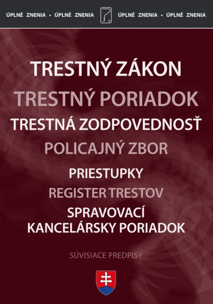 E-kniha Trestný zákon 2023
