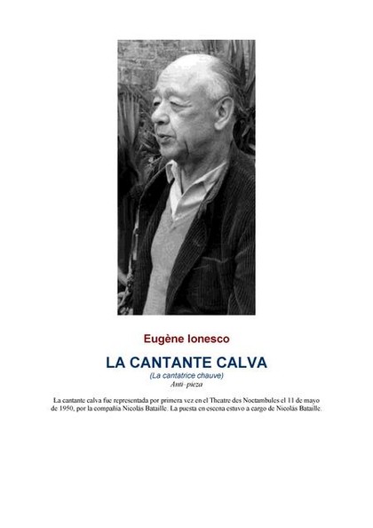 E-kniha La cantante calva