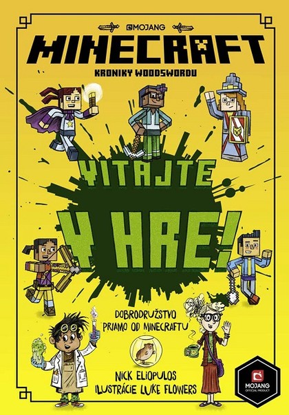 E-kniha Minecraft: Kroniky Woodswordu - Vitajte v hre!