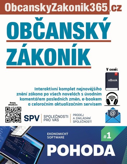 E-kniha Občanský zákoník 2026