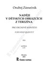 Ondřej Zámečník: Naděje v dětských obrázcích z Terezína pro dechové kvinteto - galerie 1