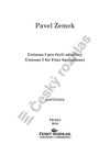 Pavel Zemek Novák: Unisono pro čtyři saxofony - galerie 1