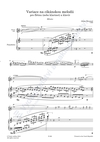 Adam Skoumal: Variace na cikánskou melodii pro flétnu (nebo klarinet) a klavír - galerie 1