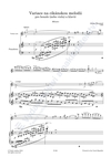 Adam Skoumal: Variace na cikánskou melodii pro housle (nebo violu) a klavír - galerie 1