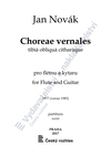 Jan Novák: Choreae vernales pro flétnu a kytaru - galerie 1