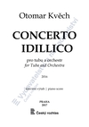 Otomar Kvěch: Concerto idillico pro tubu a orchestr - galerie 1