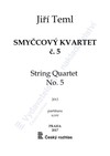 Jiří Teml: Smyčcový kvartet č. 5 - galerie 1