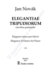 Jan Novák: Elegantiae tripudiorum pro klavír - galerie 1