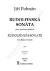 Jiří Pohnán: Rudolfinská sonáta pro žesťové noneto - galerie 1