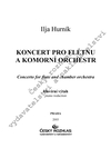 Ilja Hurník: Koncert pro flétnu a komorní orchestr / klavírní výtah - galerie 1