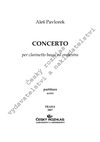 Aleš Pavlorek: Concerto per clarinetto basso ed orchestra - galerie 1