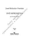 Josef Bohuslav Foerster: Dvě impromptus pro housle a klavír, op. 154 - galerie 1