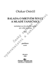 Otakar Ostrčil: Balada o mrtvém ševci a mladé tanečnici, op. 6 - galerie 1