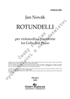 Jan Novák: Rotundelli pro violoncello a klavír - galerie 1
