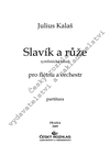 Julius Kalaš: Slavík a růže, symfonická báseň pro flétnu a orchestr - galerie 1