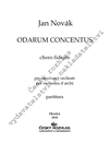 Jan Novák: Odarum concentus choro fidium - galerie 1