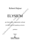Robert Hejnar: Elysium pro klavír sólo a symfonický orchestr - galerie 1