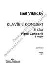Emil Viklický: Klavírní koncert E dur - galerie 1