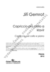 Jiří Gemrot: Capriccio pro cello a klavír - galerie 1