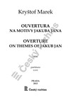 Kryštof Marek: Ouvertura na motivy Jakuba Jana - galerie 1