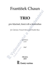 František Chaun: Trio pro  klarinet, lesní roh a kontrabas - galerie 1