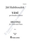Jiří Slabihoudek: Tání pro housle a klavír - galerie 1