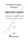 František Gregor Emmert: Melody song (3. sonáta pro violoncello a klavír) - galerie 1