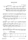 Sláva Vorlová: Miniatury pro basklarinet (nebo fagot) a klavír, op. 55 - galerie 3