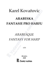 Karel Kovařovic: Arabeska / Fantasie pro harfu - galerie 1