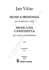Jan Vičar: Musica profonda / Musica da canzonetta - galerie 1