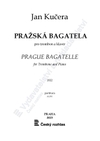 Jan Kučera: Pražská Bagatela pro trombon a klavír - galerie 1