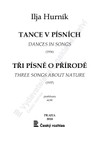 Ilja Hurník: Tance v písních, Tři písně o přírodě - galerie 1