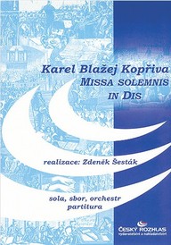 Noty Karel Blažej Kopřiva: Missa solemnis in Dis