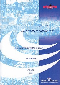 Noty Jiří Teml: Concerto grosso č. 3