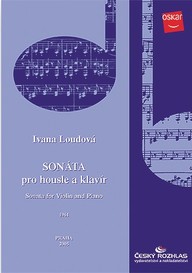 Noty Ivana Loudová: Sonáta pro housle a klavír