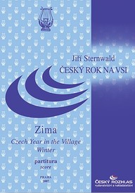 Noty Jiří Sternwald: Český rok na vsi - Zima