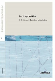 Noty Jan Hugo Voříšek: Offertorium Quoniam iniquitatem