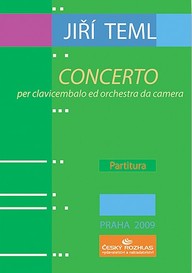 Noty Jiří Teml: Concerto per clavicembalo ed orchestra da camera
