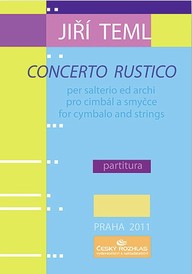 Noty Jiří Teml: Concerto rustico per salterio ed archi