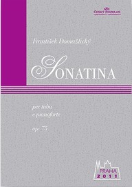 Noty František Domažlický: Sonatina pro tubu a klavír